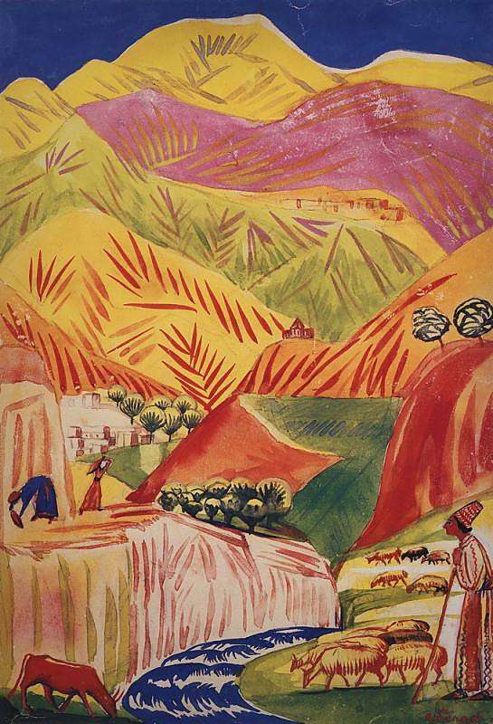 Flamboyant landscape (1933)