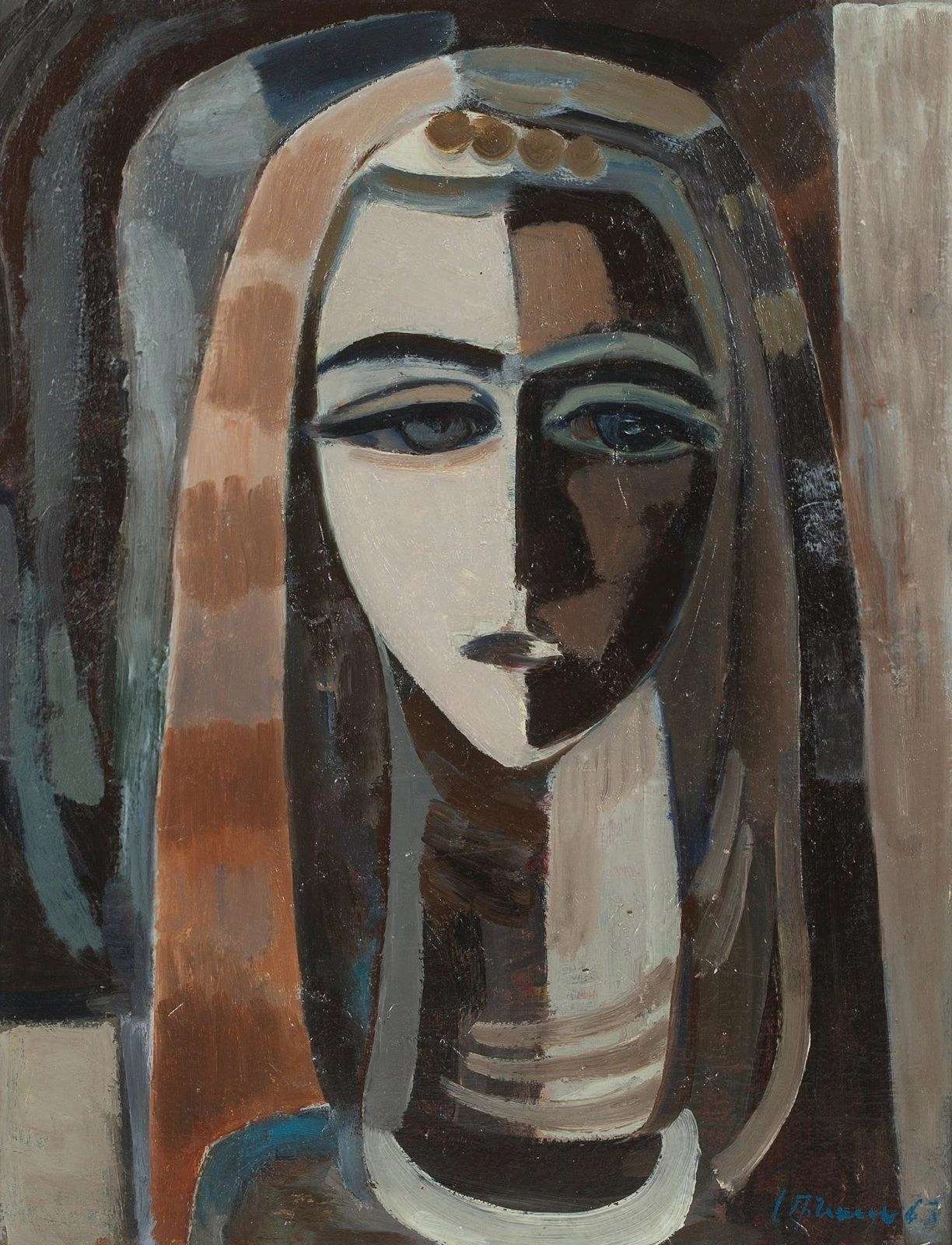 Portrait of an Armenian woman, 1963