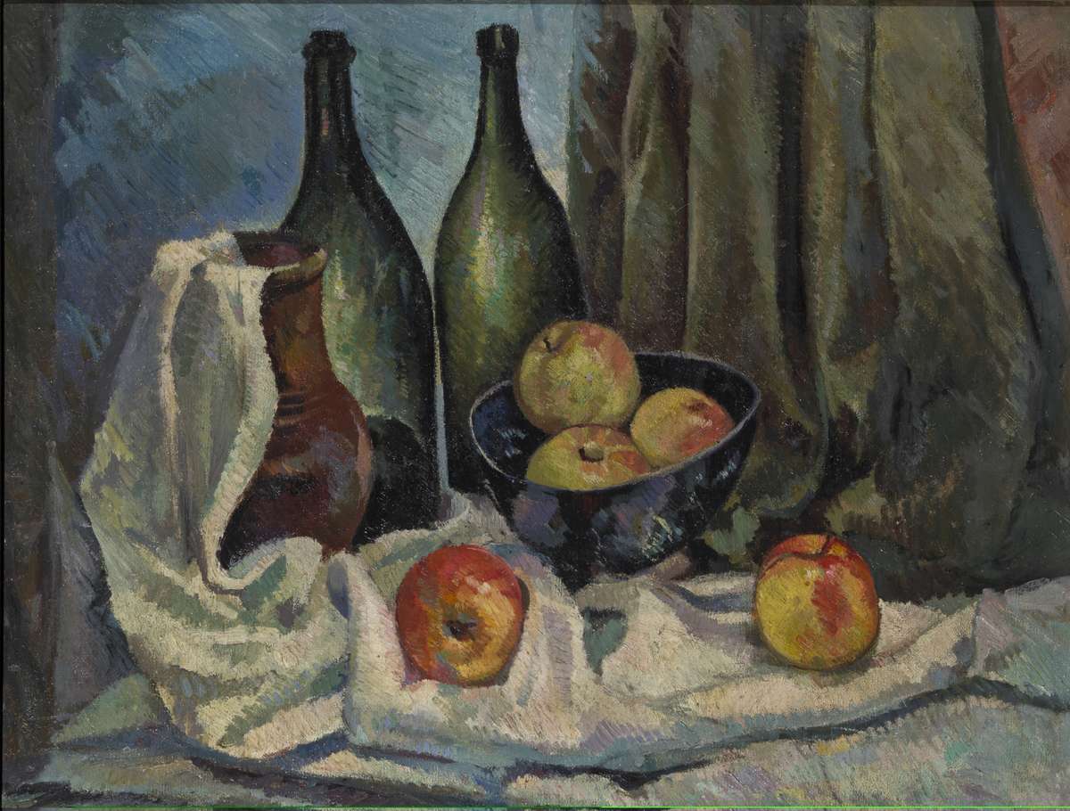 Still-life with bottles