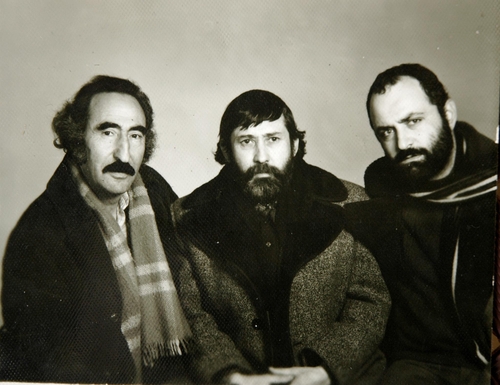 Էդուարդ Արծրունյան, Արա Շիրազ և Ռուբեն Ադալյան