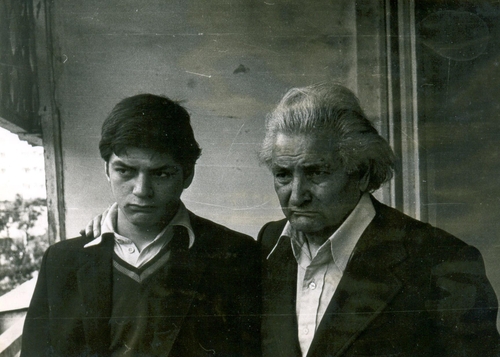 Հայր և որդի՝ Սիփան և Հովհաննես Շիրազները,1983թ.